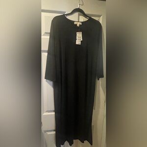 Michael Kors Black Asymmetrical Dress